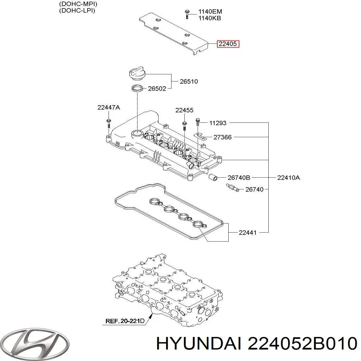224052B010 Hyundai/Kia 