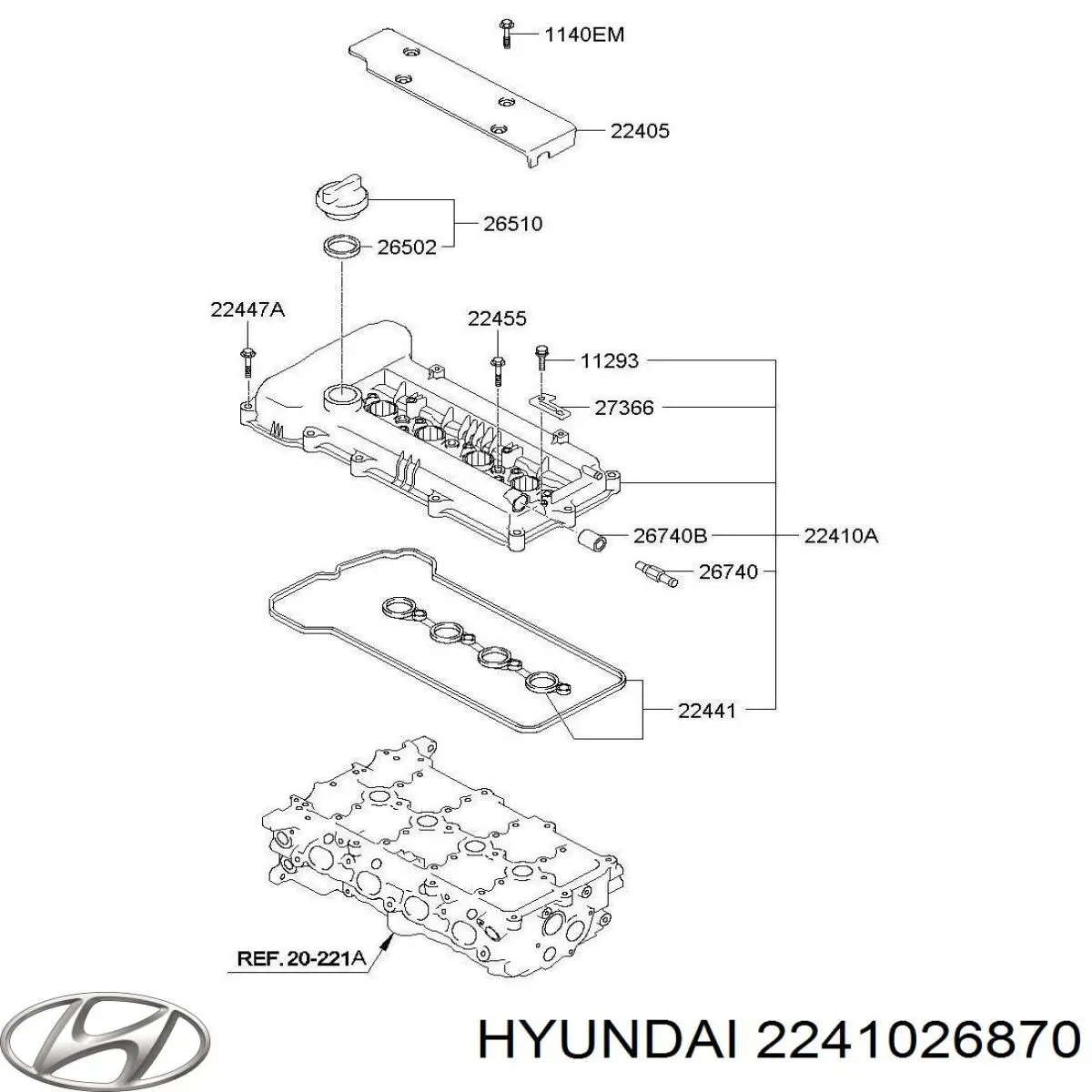 2241026870 Hyundai/Kia