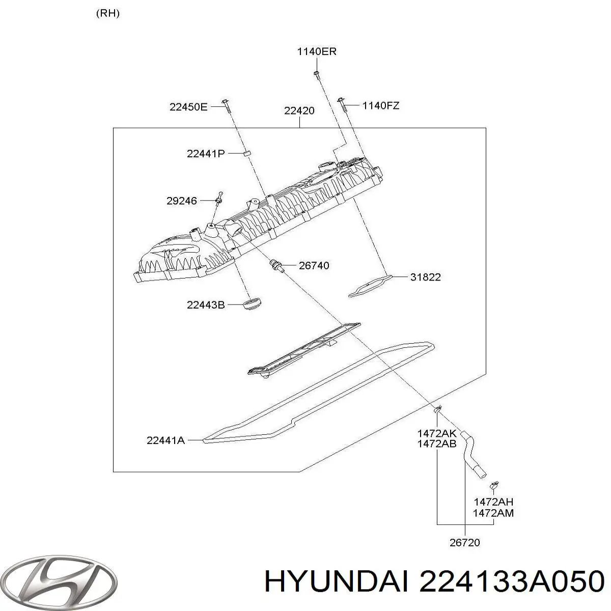 Купити 224133A050 Hyundai/Kia 