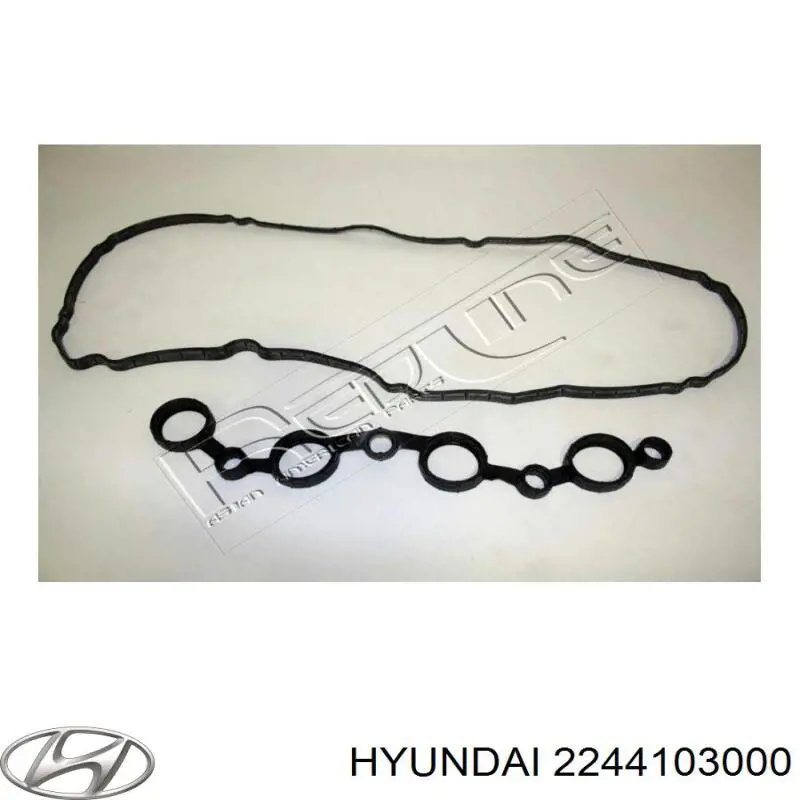 2244103000 Hyundai/Kia прокладка клапанної кришки двигуна, комплект