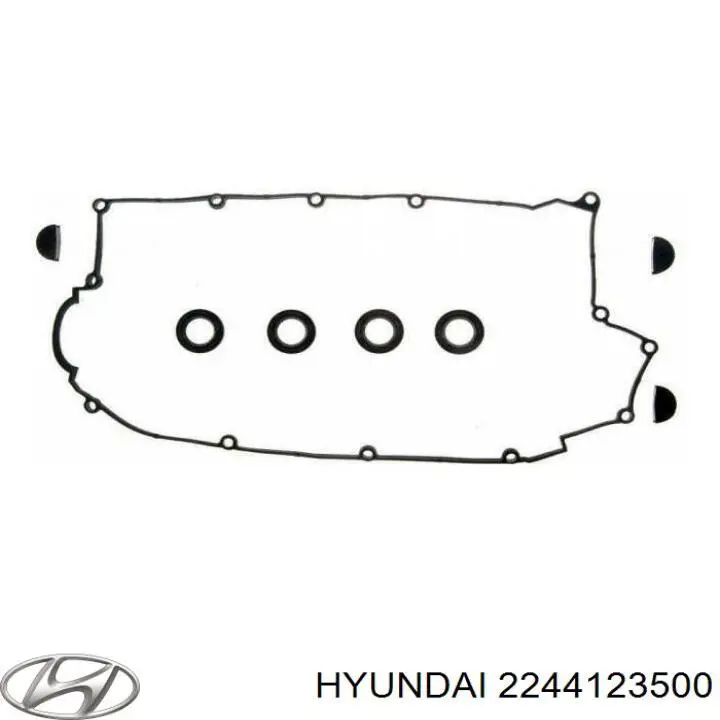 Купити 2244123500 Hyundai/Kia Прокладка клапанної кришки двигуна, комплект