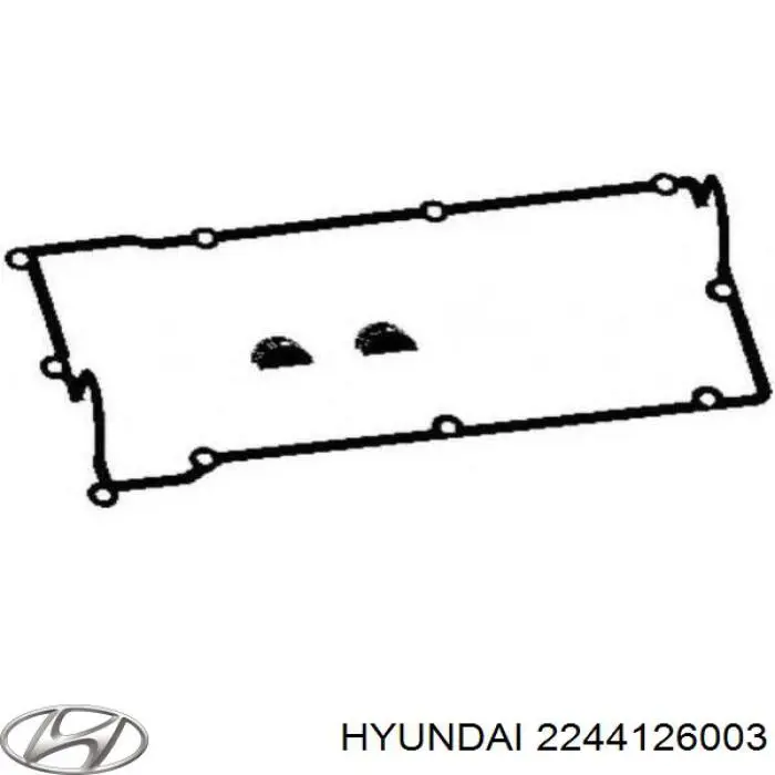 Прокладка клапанної кришки двигуна, комплект 2244126003 Hyundai/Kia