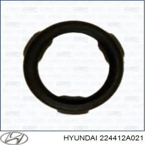 Купити 224412A021 Hyundai/Kia Прокладка клапанної кришки двигуна, кільце