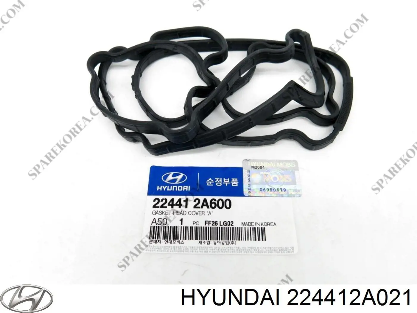 224412A021 Hyundai/Kia прокладка клапанної кришки двигуна, кільце