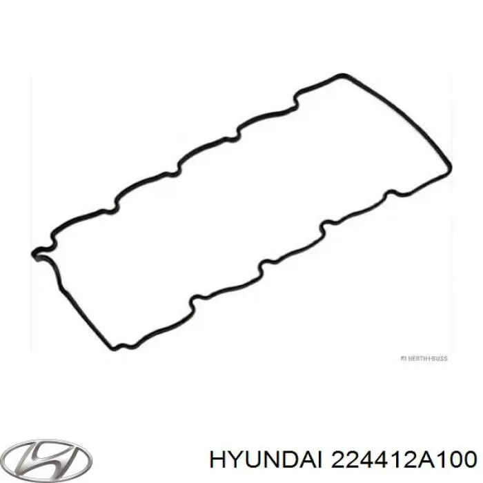 Купити 224412A100 Hyundai/Kia Прокладка клапанної кришки