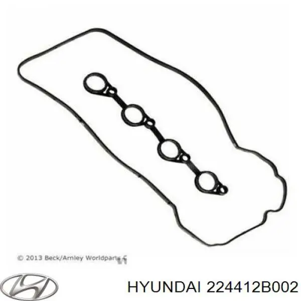 Прокладка клапанної кришки двигуна, комплект Hyundai/Kia 224412B002 ціна, від 14.05 USD