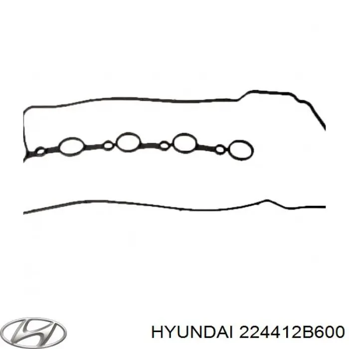 224412B600 Hyundai/Kia прокладка клапанної кришки двигуна