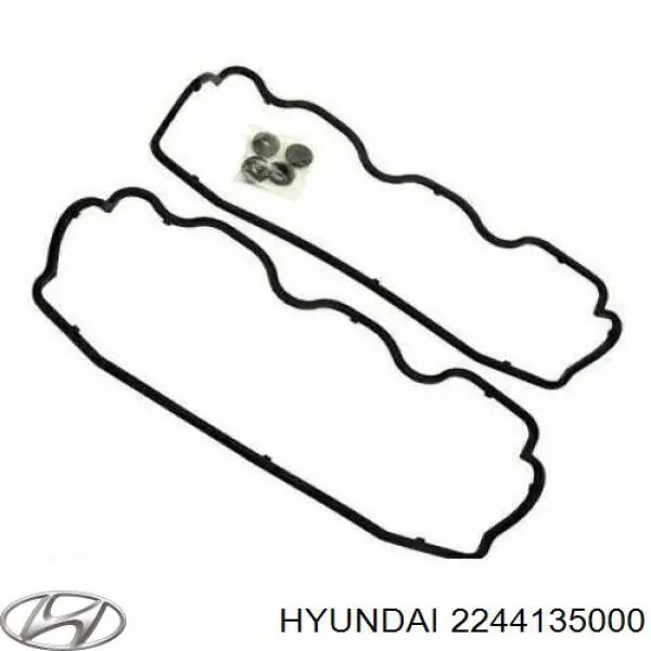 2244135000 Hyundai/Kia прокладка клапанної кришки двигуна, комплект