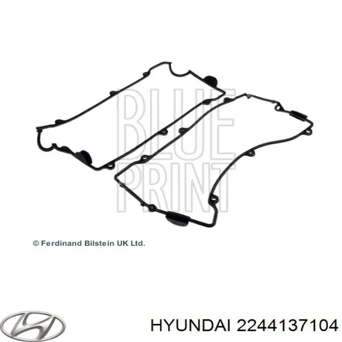 Прокладка клапанної кришки двигуна Hyundai/Kia 2244137104 ціна, від 4.64 USD
