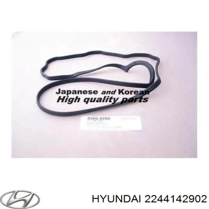 Прокладка клапанної кришки двигуна 2244142902 Hyundai/Kia