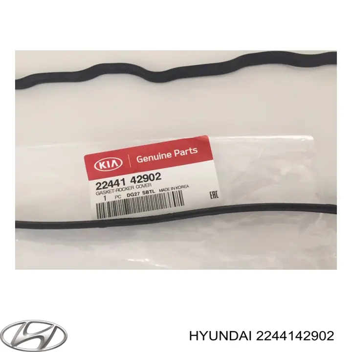 Прокладка клапанної кришки двигуна Hyundai/Kia 2244142902 ціна, від 5.17 USD