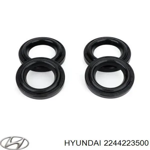2244223500 Hyundai/Kia прокладка клапанної кришки двигуна, задній сегмент