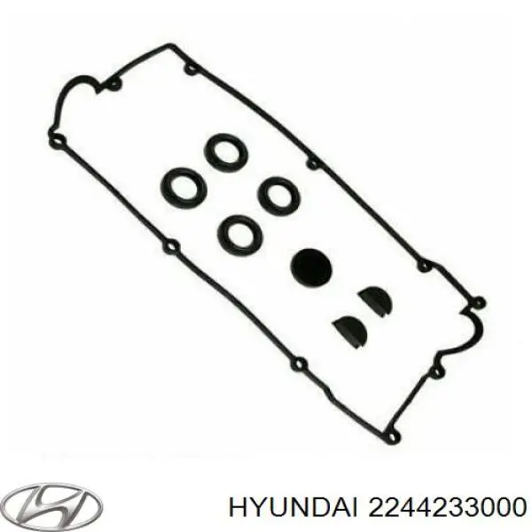 Прокладка клапанної кришки двигуна, задній сегмент Hyundai/Kia 2244233000 ціна, від 1.40 USD
