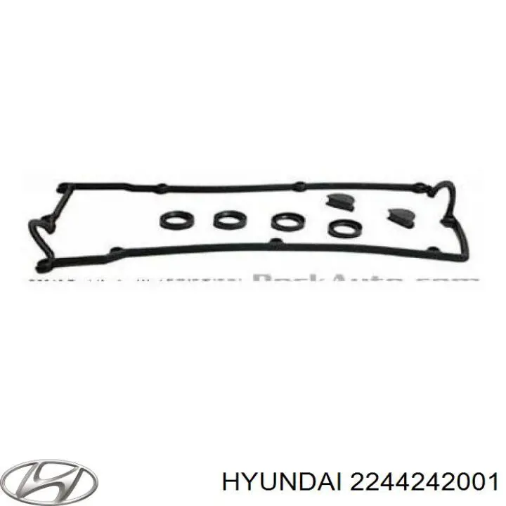 Прокладка клапанної кришки двигуна, задній сегмент Hyundai/Kia 2244242001 ціна, від 1.30 USD