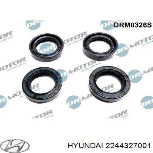 Кільце ущільнювальне свічкового колодязя Hyundai/Kia 2244327001 ціна, від 2.20 USD