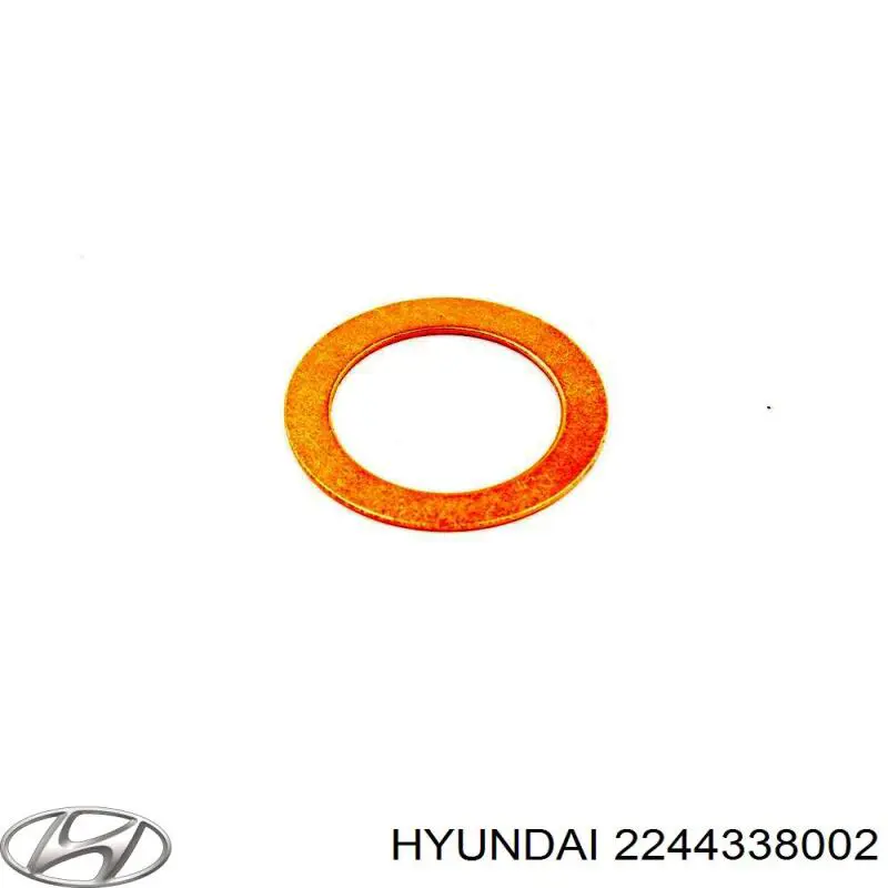 Кільце ущільнювальне свічкового колодязя Hyundai/Kia 2244338002 ціна, від 1.98 USD