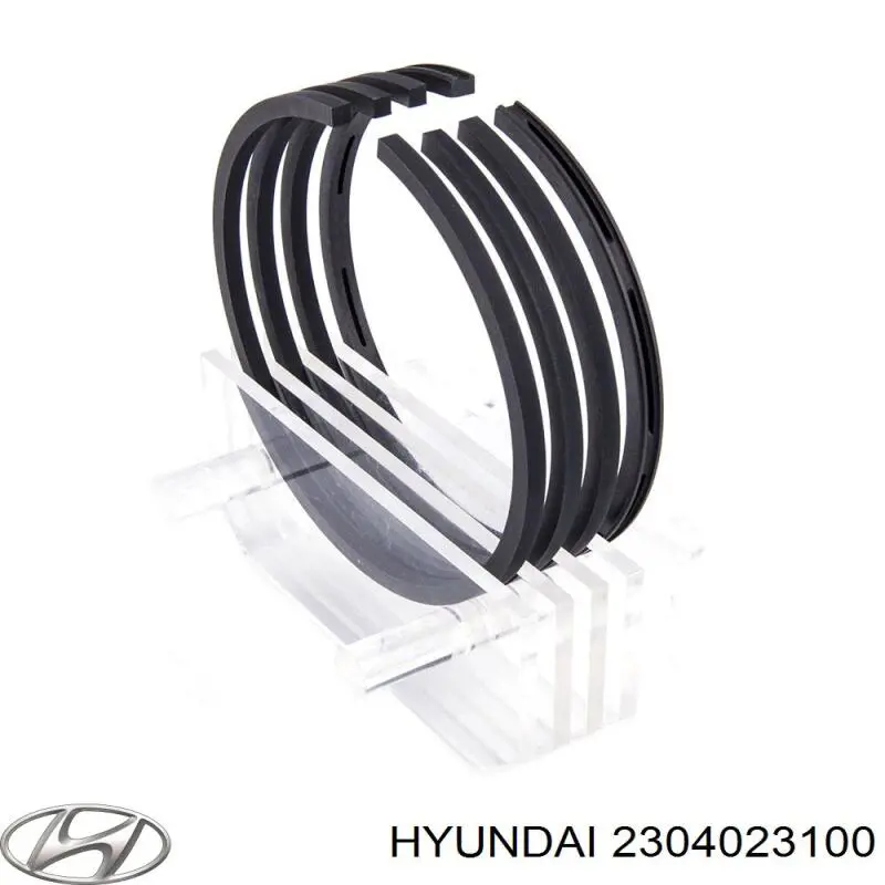 Кільця поршневі комплект на мотор, STD. Hyundai/Kia 2304023100 ціна, від 27.47 USD