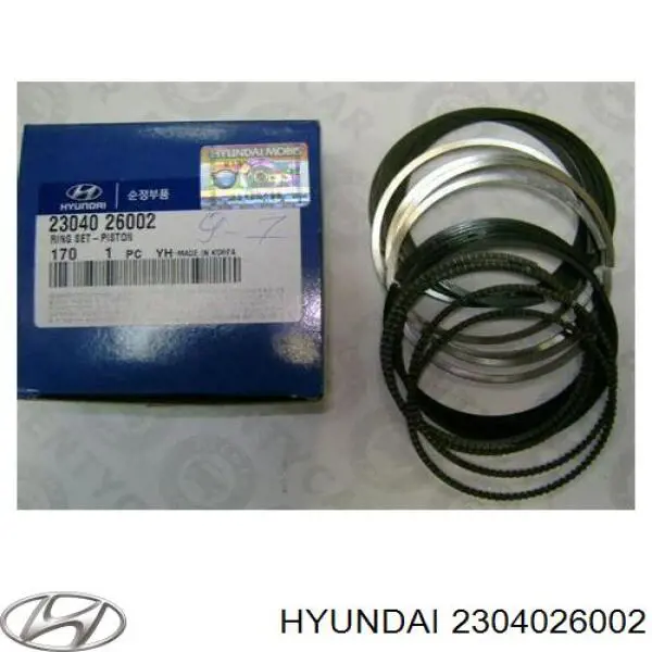 Кільця поршневі комплект на мотор, STD. HCIB079S Parts-Mall