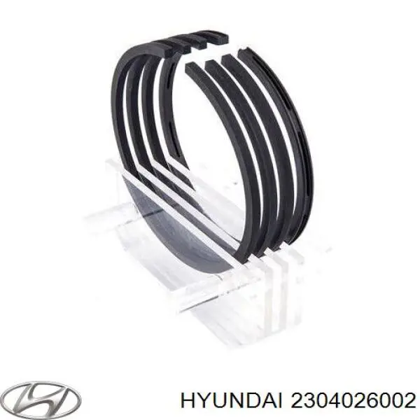 Кільця поршневі комплект на мотор, STD. Hyundai Accent (MC) (Хендай Акцент)