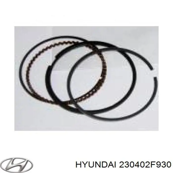 Кільця поршневі комплект на мотор, STD. Hyundai Tucson (TM) (Хендай Таксон)