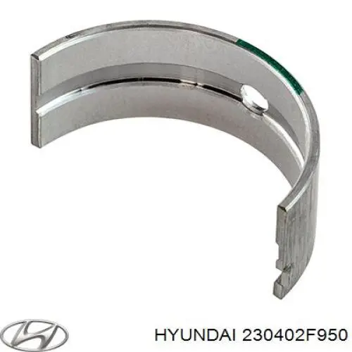230402F950 Hyundai/Kia кільця поршневі комплект на мотор, std.