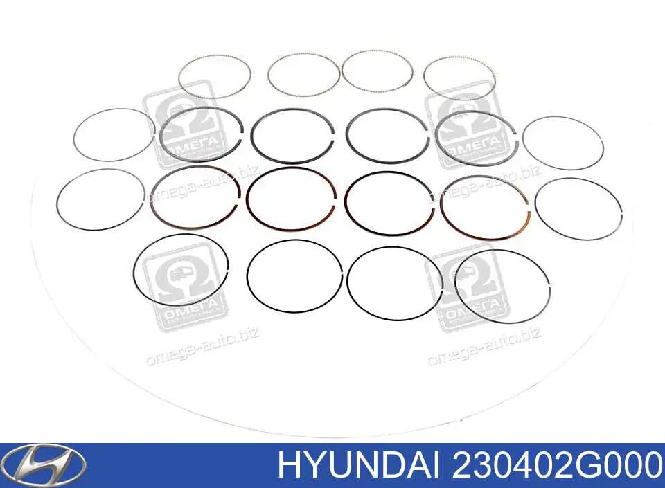 Поршні і шатуни Hyundai/Kia 230402G000 ціна, від 34.65 USD