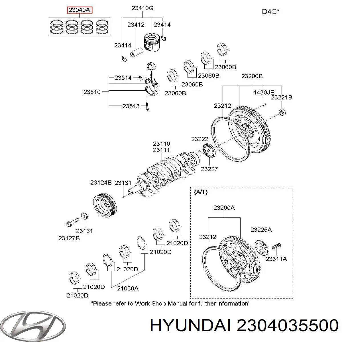 2304035601 Hyundai/Kia 