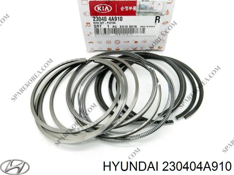 Кільця поршневі комплект на мотор, STD. HCIA100S Parts-Mall