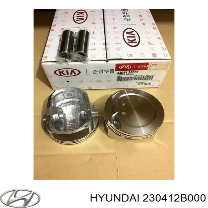 Поршень з пальцем без кілець, STD PXMSA054A Parts-Mall