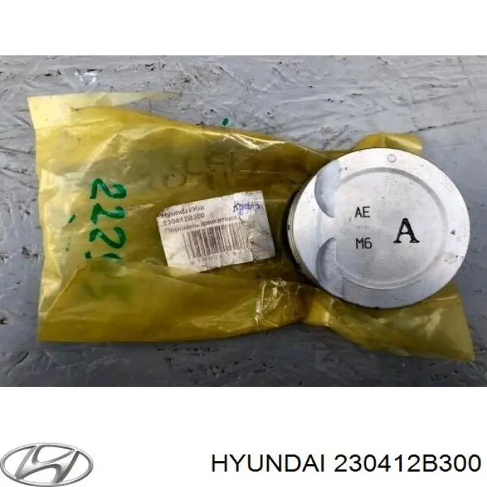 230412B300 Hyundai/Kia Поршень двигуна без кілець