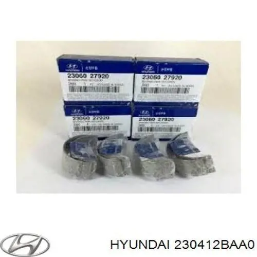 Поршень двигуна без кілець Hyundai/Kia 230412BAA0 ціна, від 34.81 USD