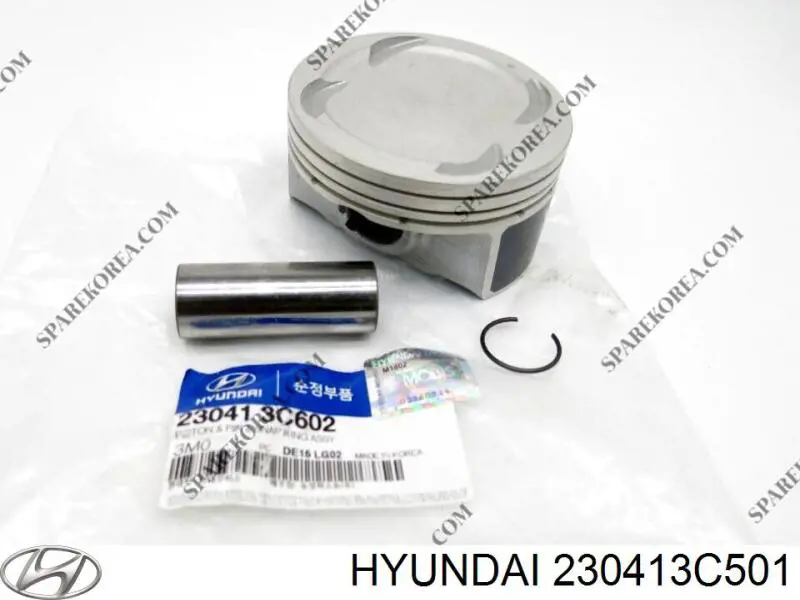 Поршень з пальцем без кілець, STD 230413C501 Hyundai/Kia