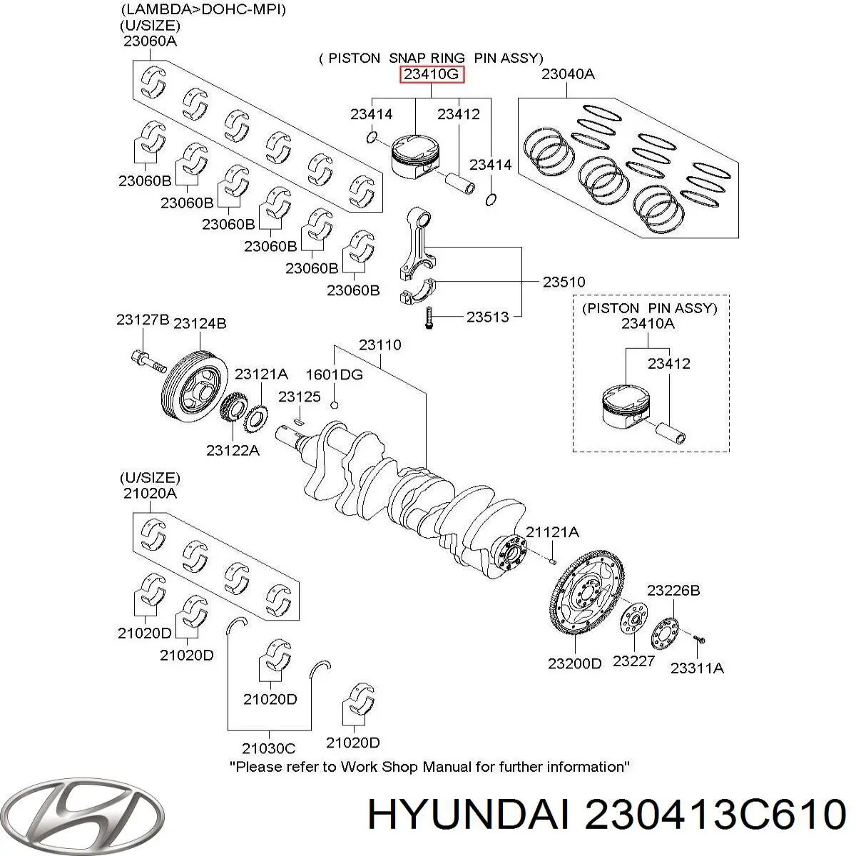  230413C610 Market (OEM)