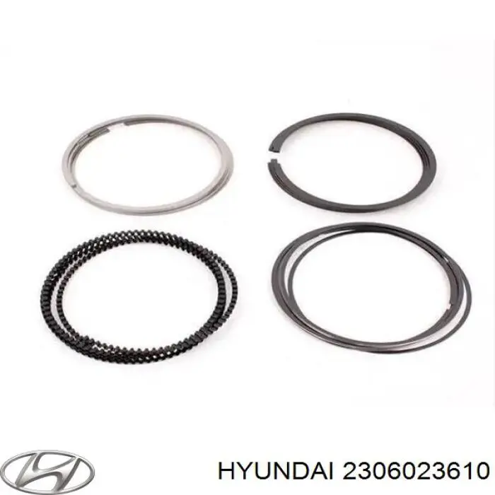Купити 2306023610 Hyundai/Kia Вкладиші коленвала шатунні