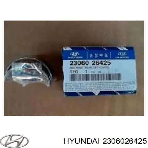 Вкладиші шатунні HCJA026S Parts-Mall