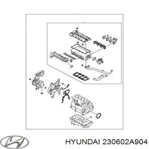 Шатунні вклалиші колінвала STD Hyundai/Kia 230602A904 ціна, від 20.24 USD