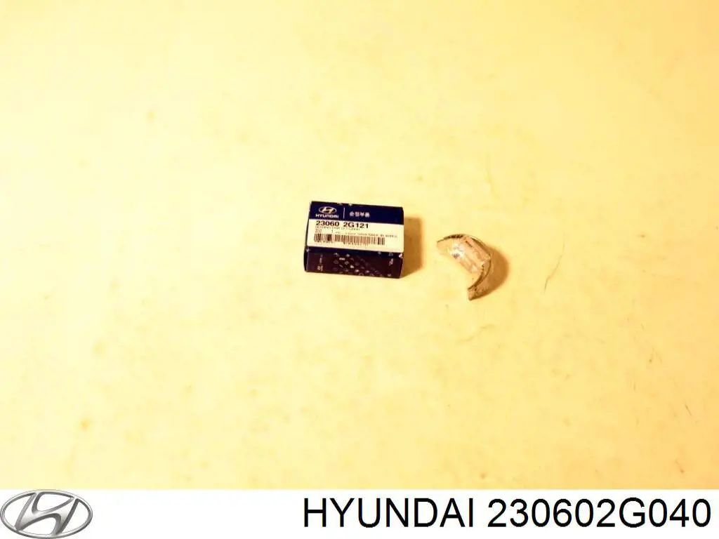 230602G040 Hyundai/Kia вкладиші колінвала, шатунні, комплект, стандарт (std)