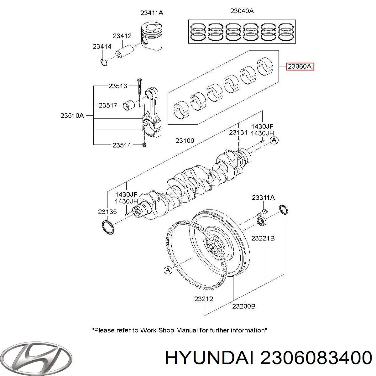 Купити 2306083400 Hyundai/Kia 
