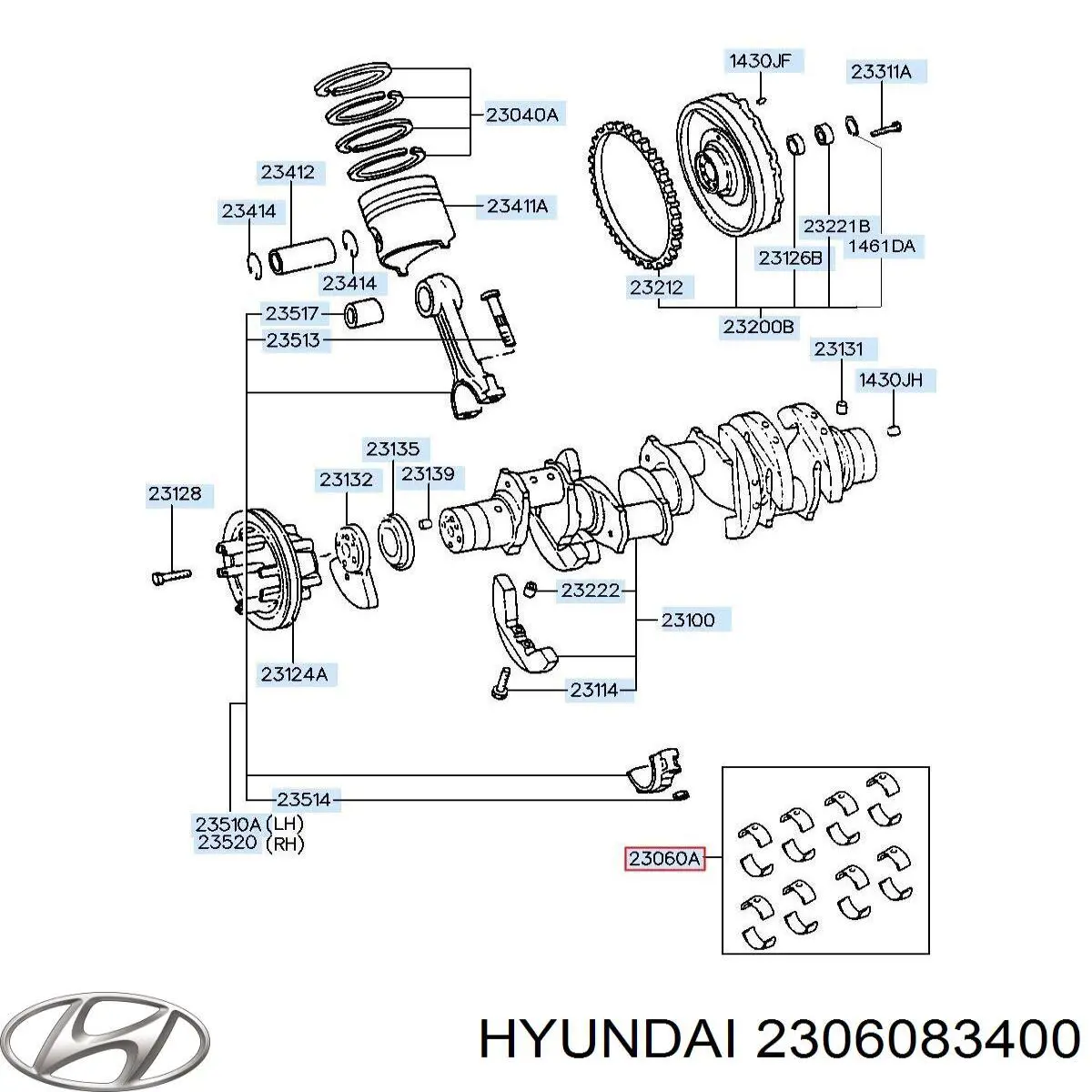 2306083400 Hyundai/Kia 