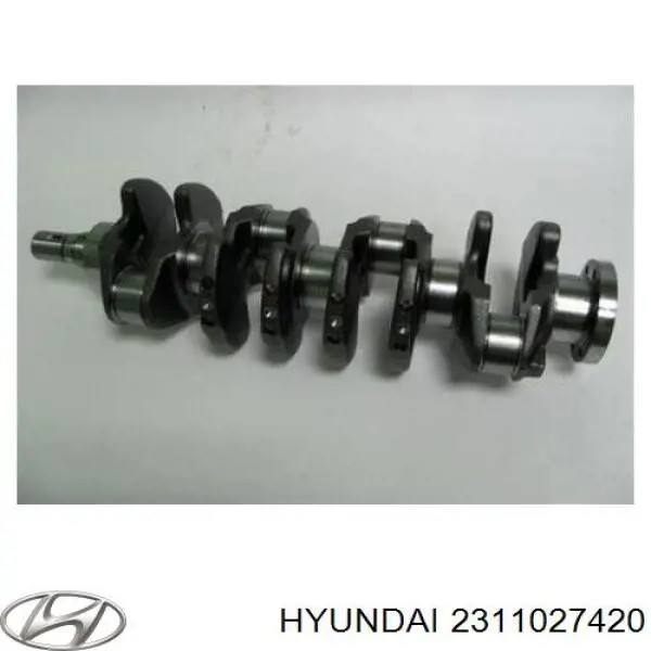 Купити 2311027420 Hyundai/Kia Колінвал