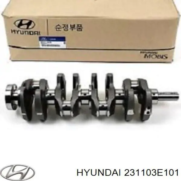 231103E101 Hyundai/Kia колінвал двигуна