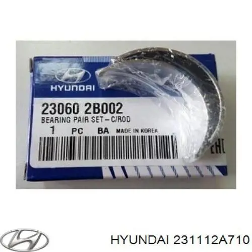Вал колінчастий і маховик Hyundai/Kia 231112A710 ціна, від 215.37 USD