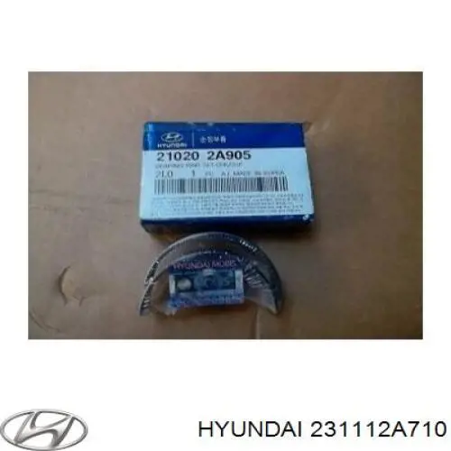 Колінвал 231112A710 Hyundai/Kia