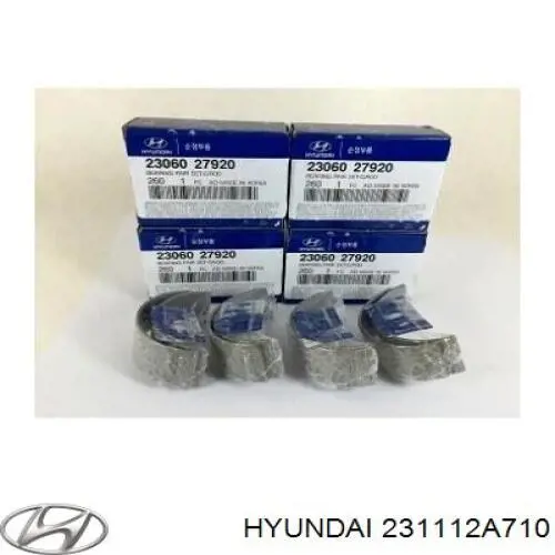 Вал колінчастий і маховик Hyundai/Kia 231112A710 ціна, від 215.37 USD