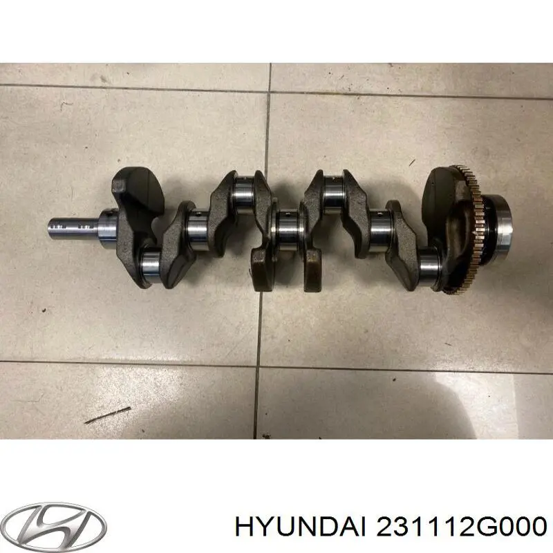 231112G000 Hyundai/Kia колінвал двигуна