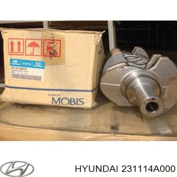 231114A000 Hyundai/Kia колінвал двигуна
