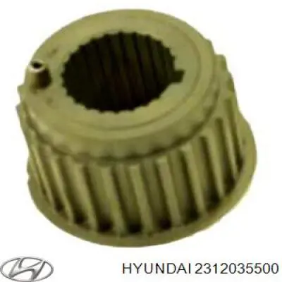 Шестерня приводу колонвала двигуна Hyundai/Kia 2312035500