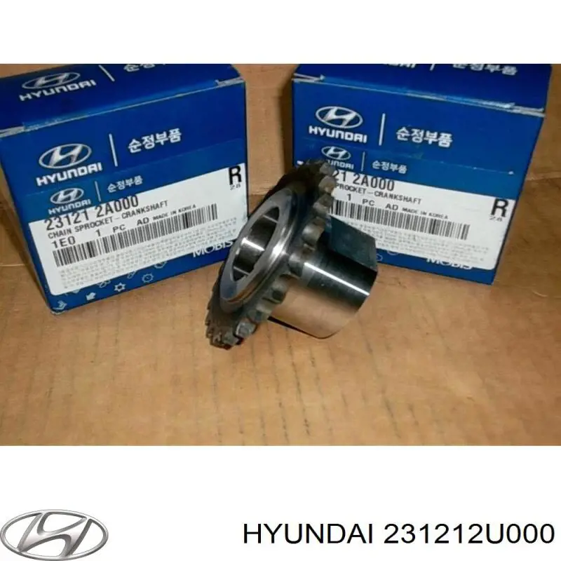 231212U000 Hyundai/Kia Шестерня приводу розподільного валу