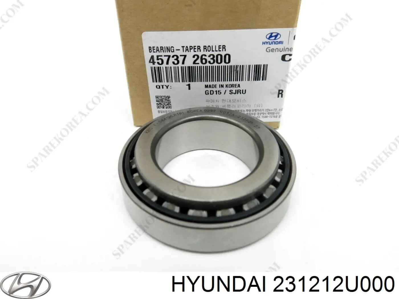 Шестерня розподільчого вала Hyundai/Kia 231212U000 ціна, від 33.26 USD