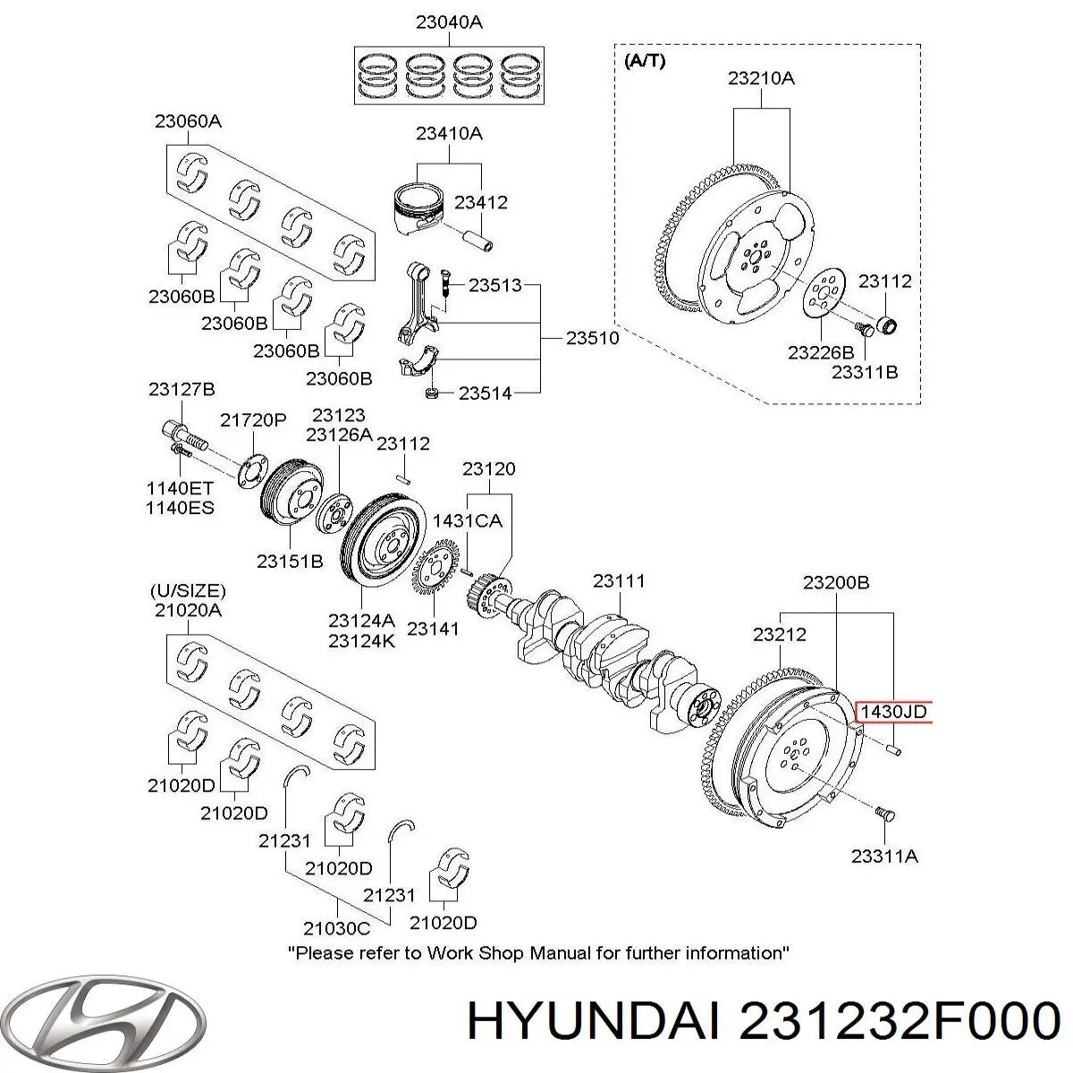 231232F000 Hyundai/Kia 